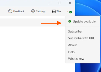 Update Notification